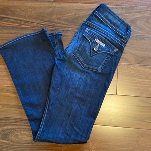 Hudson dark blue jeans size 27